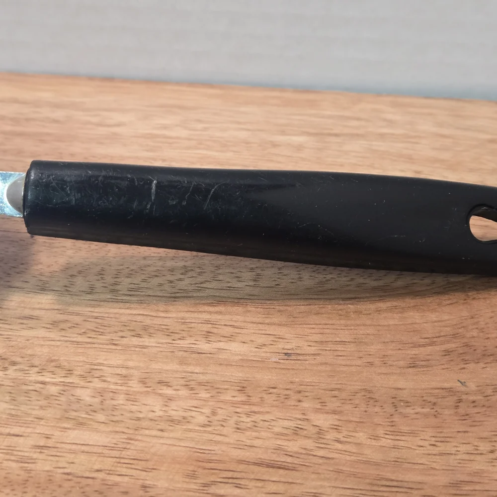 Stainless Steel Cake Server‎ with Black Handle
